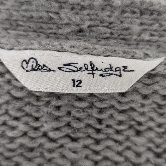 Miss Selfridge║Heart Knit Cardigan║Size 8 - Picture 3 of 5